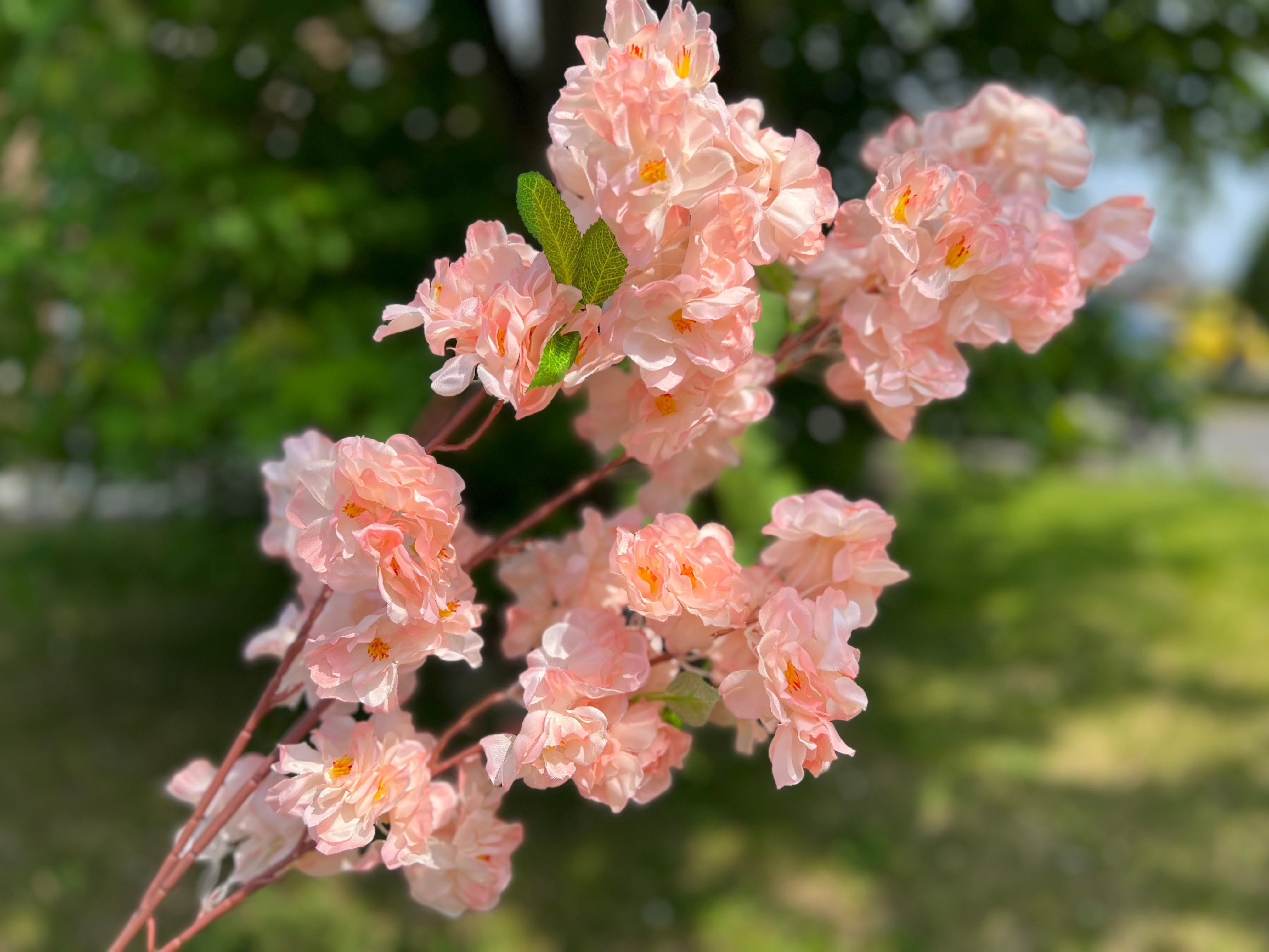 silk cherry blossom faux